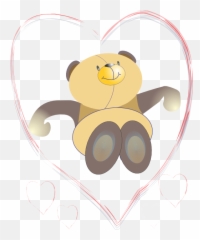 Oso Corazon Clipart - Clip Art Png,Oso Png