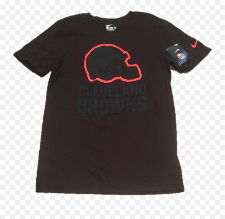 Nwt New Cleveland Browns Nike Menu0027s Travel Color Rush Shirt Small - Active Shirt Png,Small Nike Logo