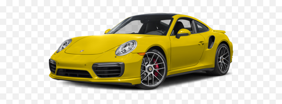 Download Hd 2017 Porsche 911 Turbo S Yellow - Porsche 911 Porsche 911 Turbo S Yellow 2018 Png,Porsche Png