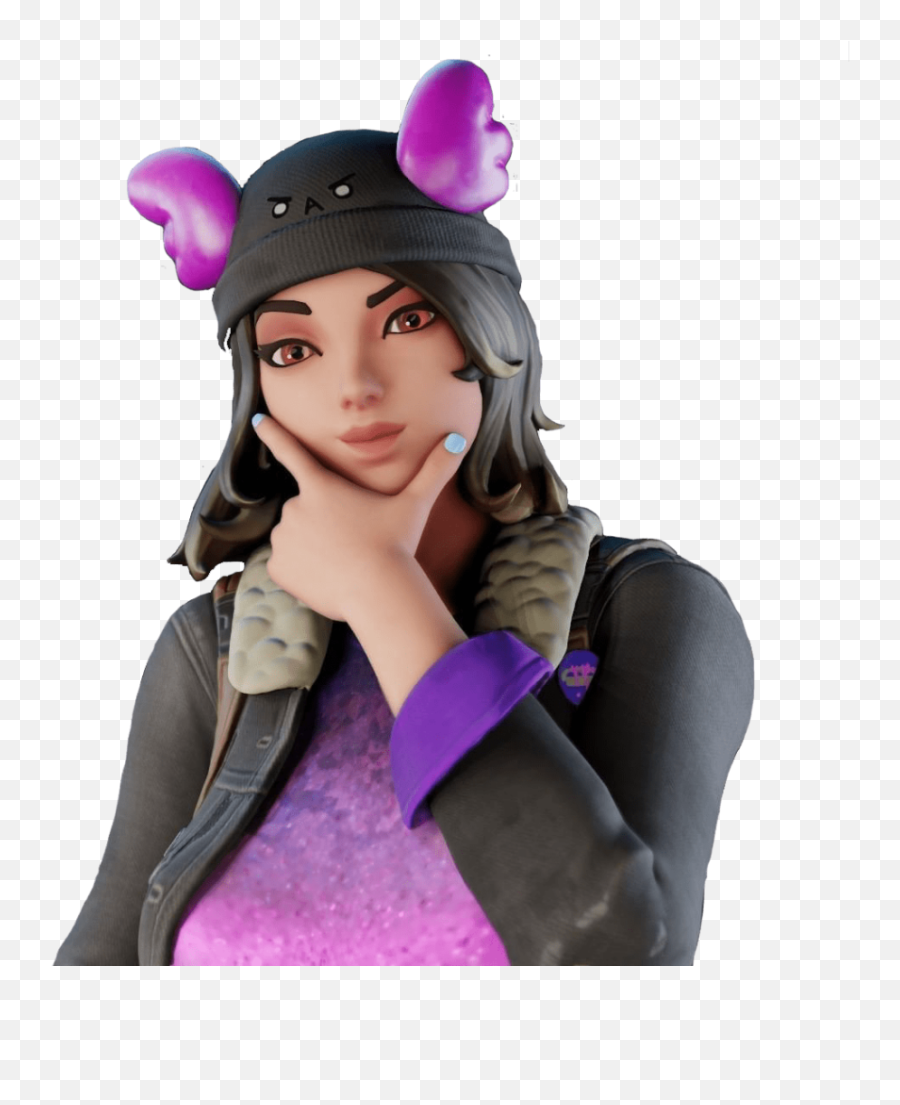 Best Images Skye Fortnite Love And Meowscles - Figurine Png,Fortnite Png