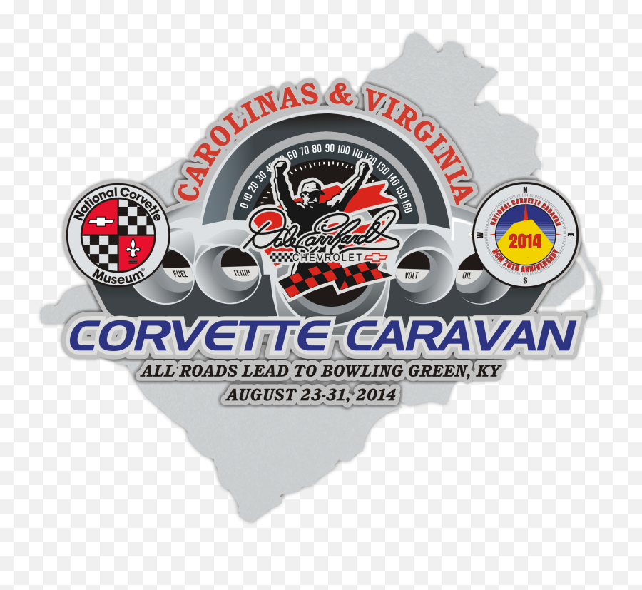 2014 Corvette Caravan Pace Car Dale Earnhardt Chevrolet - National Corvette Museum Png,Corvette Logo Png