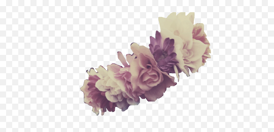 Download Purple Flower Crown Png - Transparent Purple Flower Crown,Snapchat Flower Crown Png