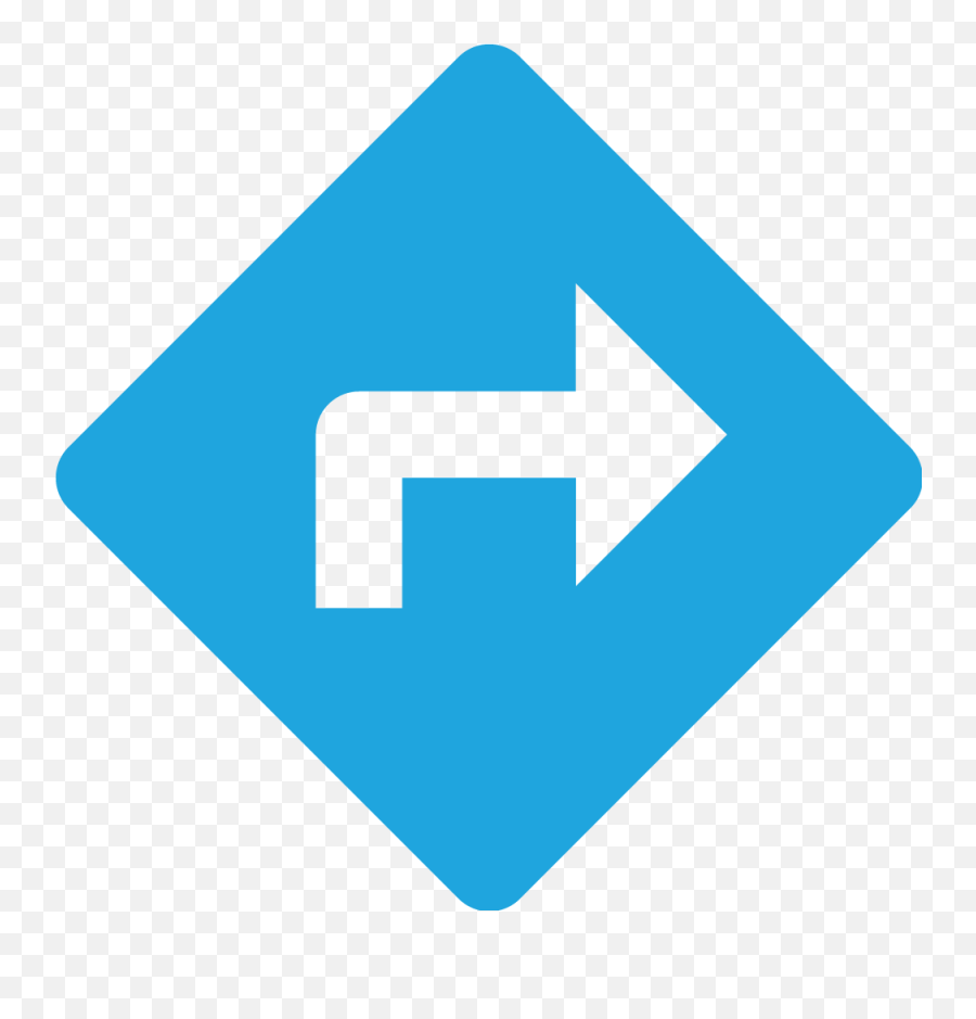 Map Direction Icon - Google Map Direction Icon Png,Direction Png