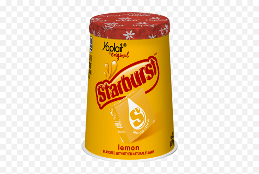 Yoplait Starburst Lemon Yogurt - Cylinder Png,Hy Vee Logos