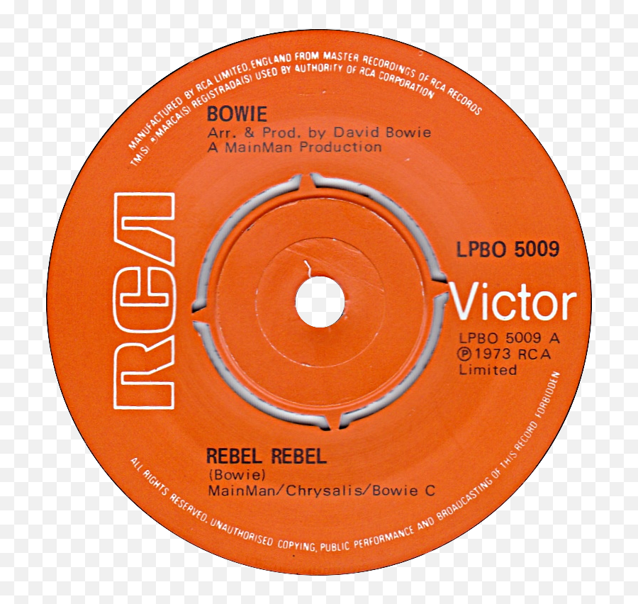 Rebel - Rca Victor Png,David Bowie Transparent