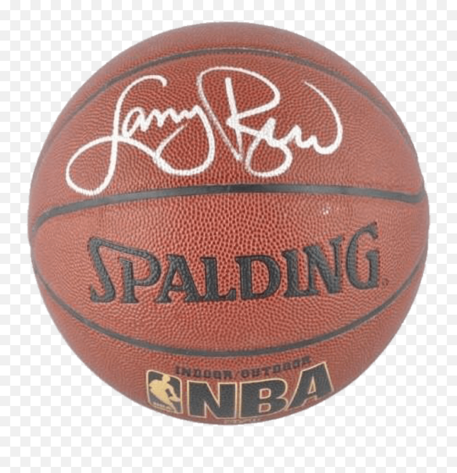 Download Larry Bird Boston Celtics Nba - Spalding Never Flat Basketball Png,Larry Bird Png