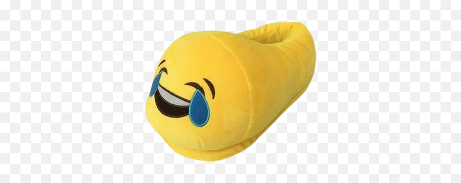 Crying With Laughter Emoji Slippers - Us Women Sizing Kapcie Emotka 39 Png,Laugh Cry Emoji Png