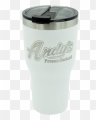 Andys Logo Rtic Tumbler 20 Oz - Pint Glass Png,Tumbler Png