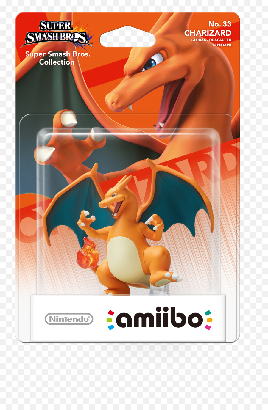 Download Wave04 04 Amiibo Cha - Super Smash Bros Characters Charizard Amiibo Png,Amiibo Logo Png