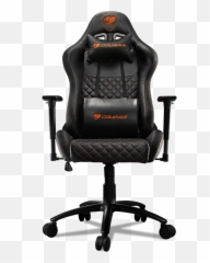 Cougar Armor Pro Black Gaming Chair - Cougar Pro png