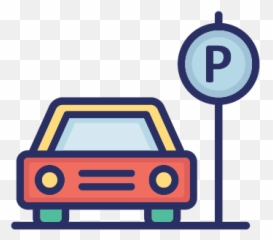 Car Parking Carport Color Vector Icon - Language png