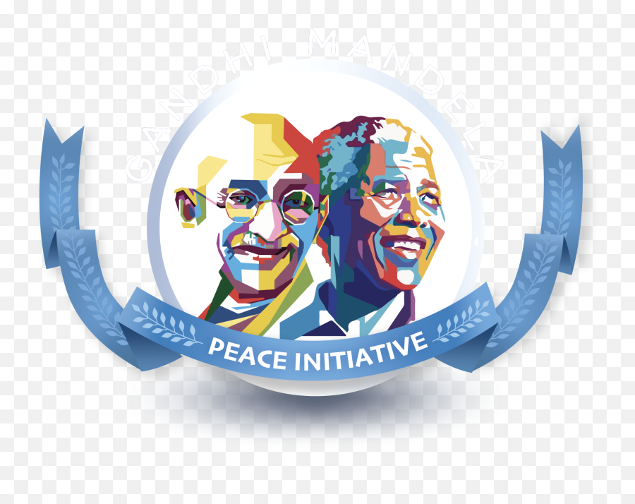 About Gandhi Mandela - Peace Initiative Happy Png,Nelson Mandela Icon Of Peace