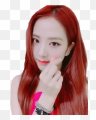 Jisoo Whatsapp Stickers - Stickers Cloud Hair Coloring Png,Jisoo Icon
