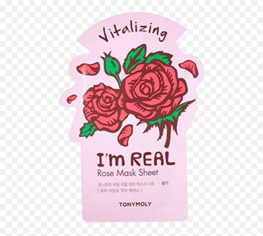 Tony Moly Im Real Rose Face Mask - I M Real Face Mask Png,Real Rose Png