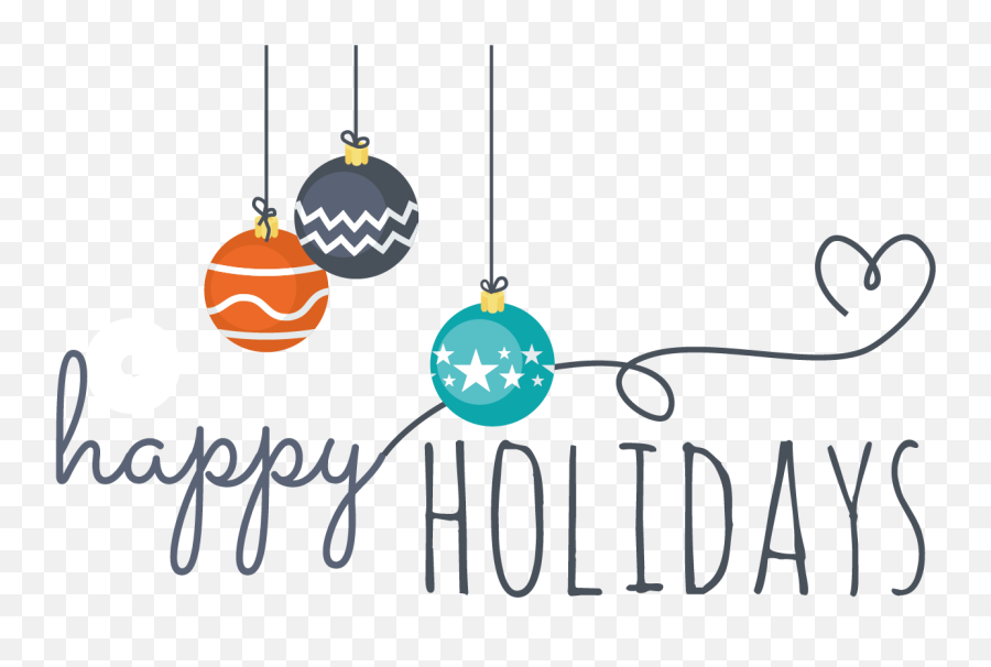 Winter Vacation New Year Clip Art - Winter Happy Holiday Clip Art Png,Holiday Images Png