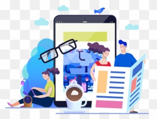 Social Media - Vector Graphic png