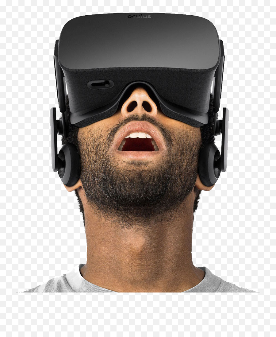 Oculus Rift Htc Vive Virtual Reality - Person With Virtual Reality Headset Png,Oculus Png