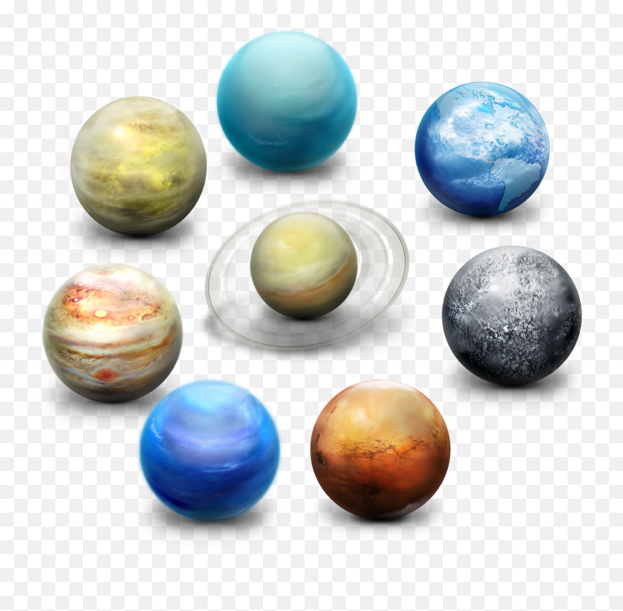 System Solar Icon Free Download Png - Solar System Planet Png,Planet Png