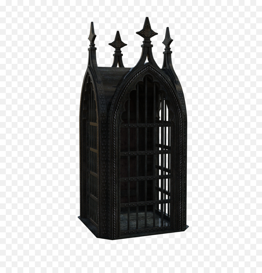 Cage Creepy Vintage - Free Image On Pixabay Old Metal Jail Doors Png,Cage Png