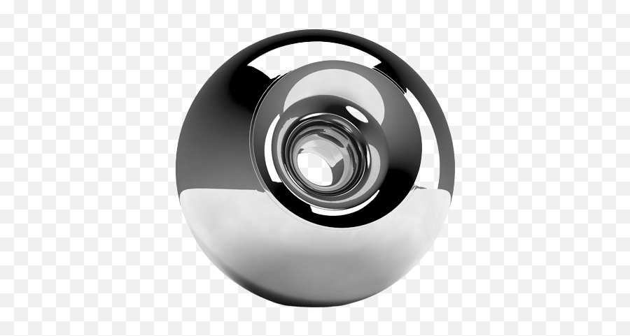 Chrome Orb Small Urn - Solid Png,Kui Nameplates Elite Icon