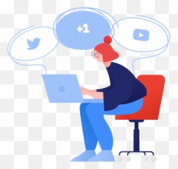 Social Media Management Services - Auto Post Daily SMM Redes Sociales Ilustracion Png