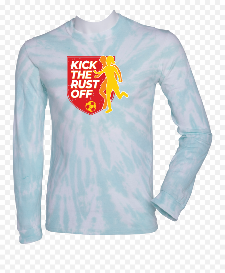 Tie - Dye Long Sleeves 2019 Kick The Rust Off Long Sleeve Soccer Tournament Shirt Png,Rust Png
