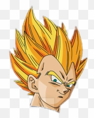 Dbz - Vegeta Head Png