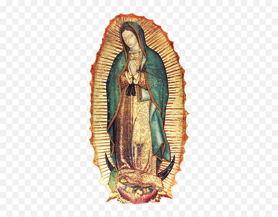 Virgin Mary Our Lady Of Guadalupe Greeting Card For Sale - Basilica Of Our Lady Of Guadalupe Png,Our Lady Of Vladimir Icon