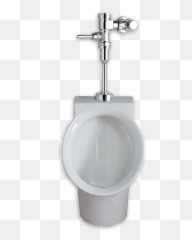Download Toilet Bathroom Urinal Standard American Flush - Png