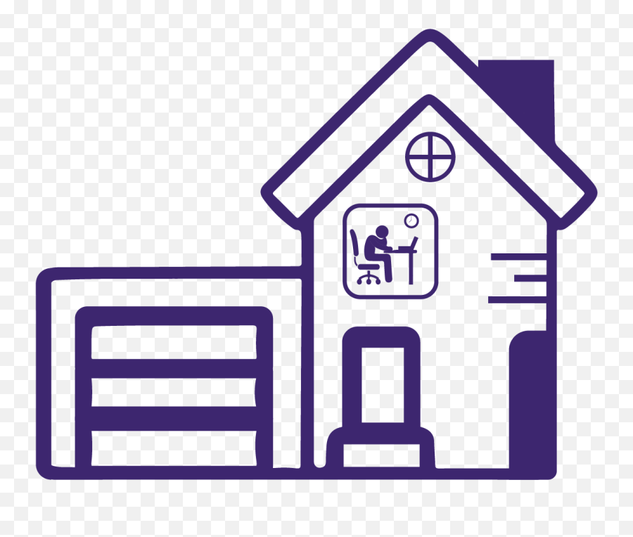 The Economy Of Enrollment Signpost - Vertical Png,Purple Home Icon