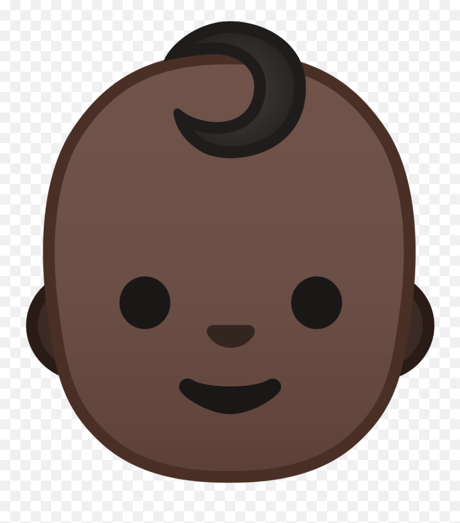 Baby Dark Skin Tone Icon - Info Icon Clipart Full Size Emoji De Bebe Whatsapp Png,Tone Icon