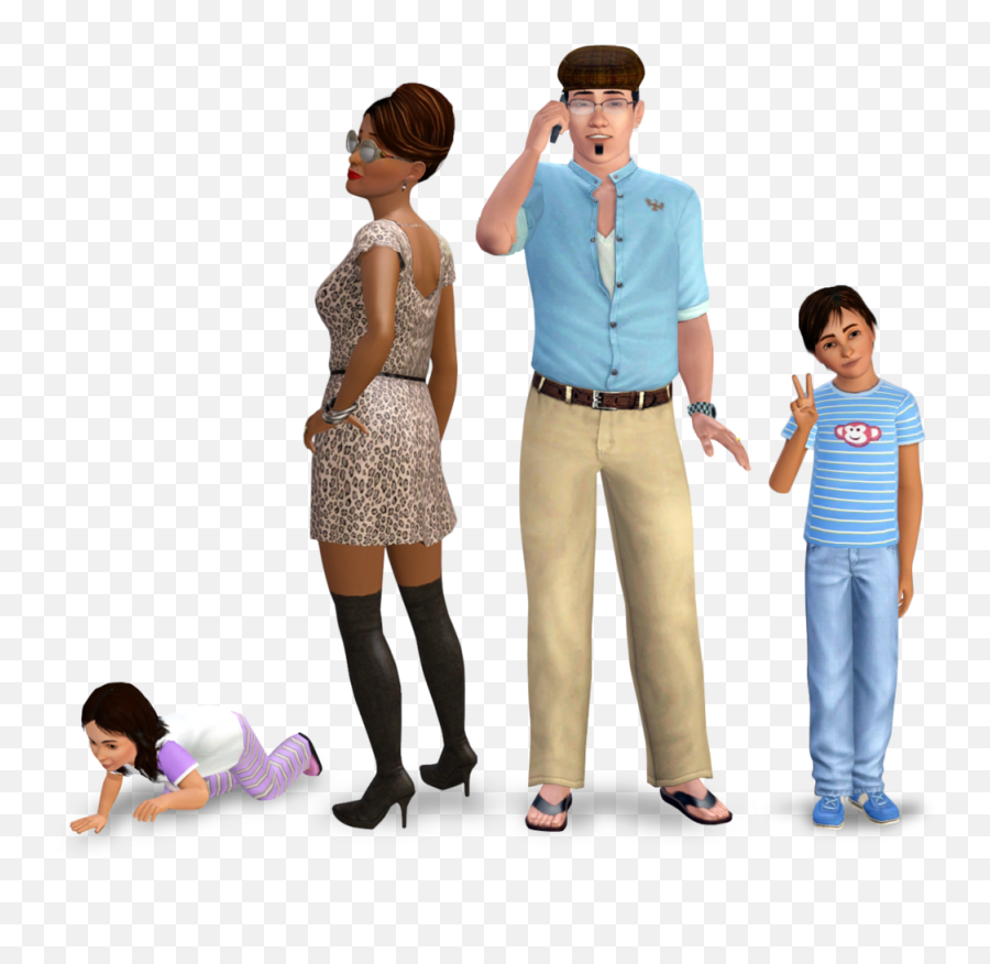 Cho Family Hidden Springs - The Sims Wiki Sims Family Png,Sims 3 Pop Icon