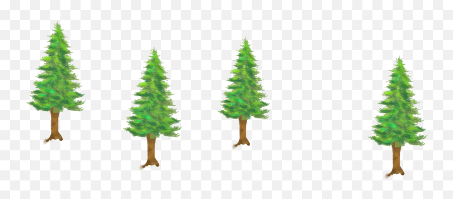 Tree - Transparent Background Cartoon Trees Png,Pine Tree Transparent Background
