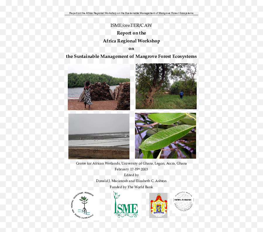 Pdf Report - International Society For Microbial Ecology Png,Mangrove Png