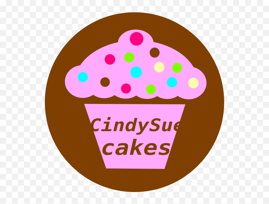Cup Cake Logo Clip Art - Vector Clip Art Online Cake Png,Cake Logo