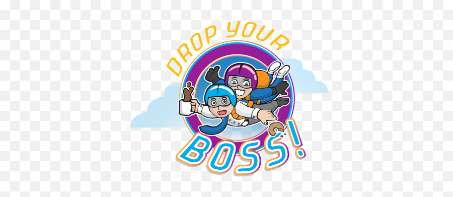 Drop Your Boss St Johnu0027s Youth Services Skydiving - Cartoon Png,Boss Baby Logo