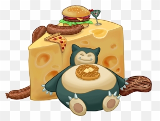 Snorlax Vinyl Sticker - Cartoon Png,Snorlax Png