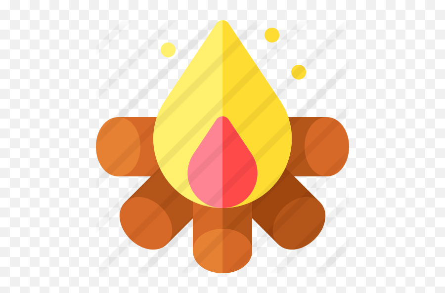 Bonfire - Free Nature Icons Illustration Png,Bonfire Png