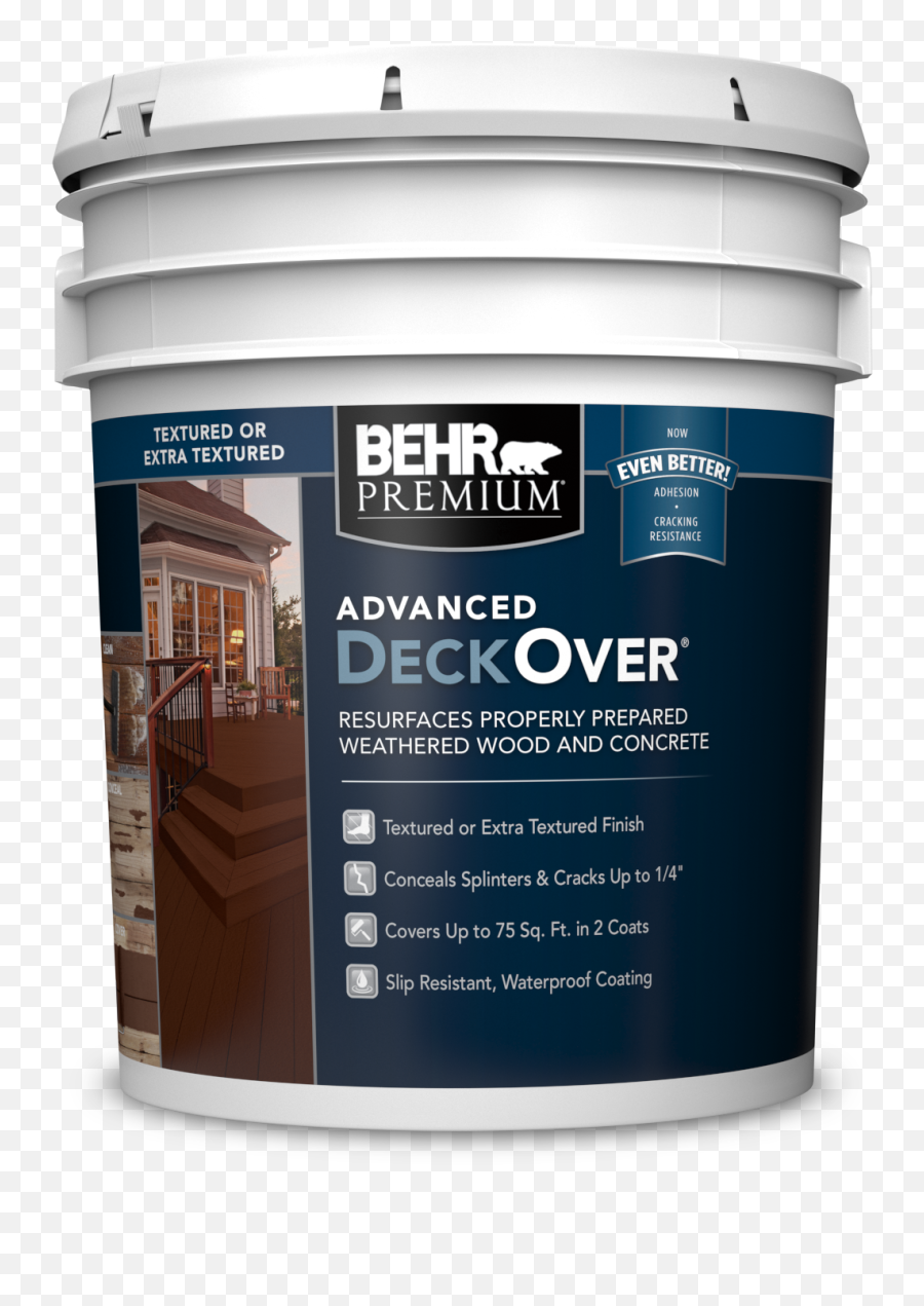 Textured Advanced Deckover Waterproofing Finish For Wood - Behr Premium Plus Ultra Png,Cracks Texture Png