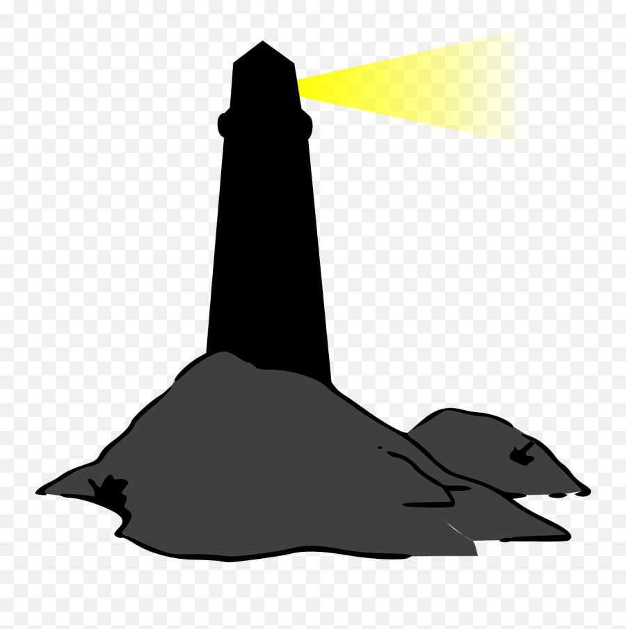 Silhouette Clip Art - Lighthouse Silhouette Png,Lighthouse Clipart Png
