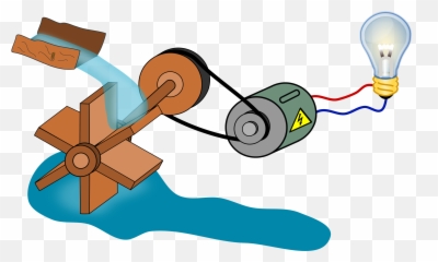 Electric Clipart Water Electricity - From Drawing png