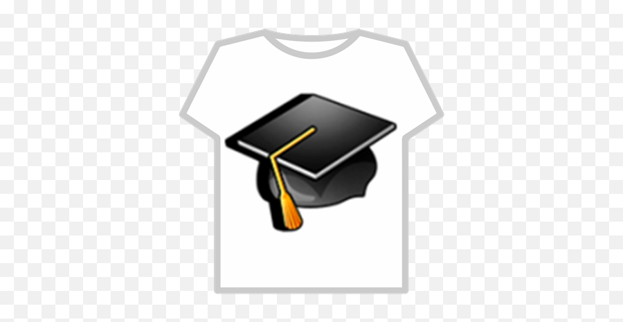 Graduation Hatpng - Roblox Roblox Clever Cover T Shirt,Graduation Hat Png