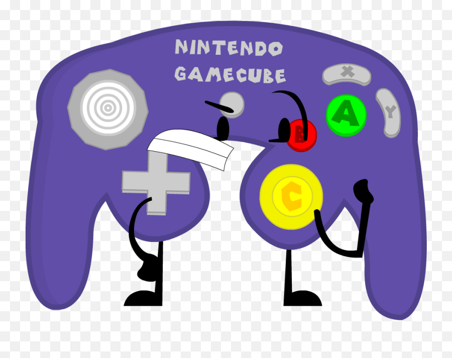 Controller Clipart Gamecube - Object Show Game Controller Png,Gamecube Logo Png
