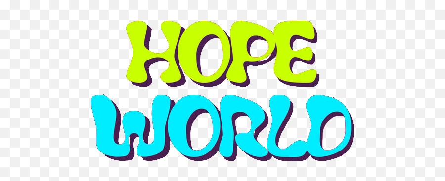 Logo De Hope World - Bts Hope World Logo Png,World Logo Png