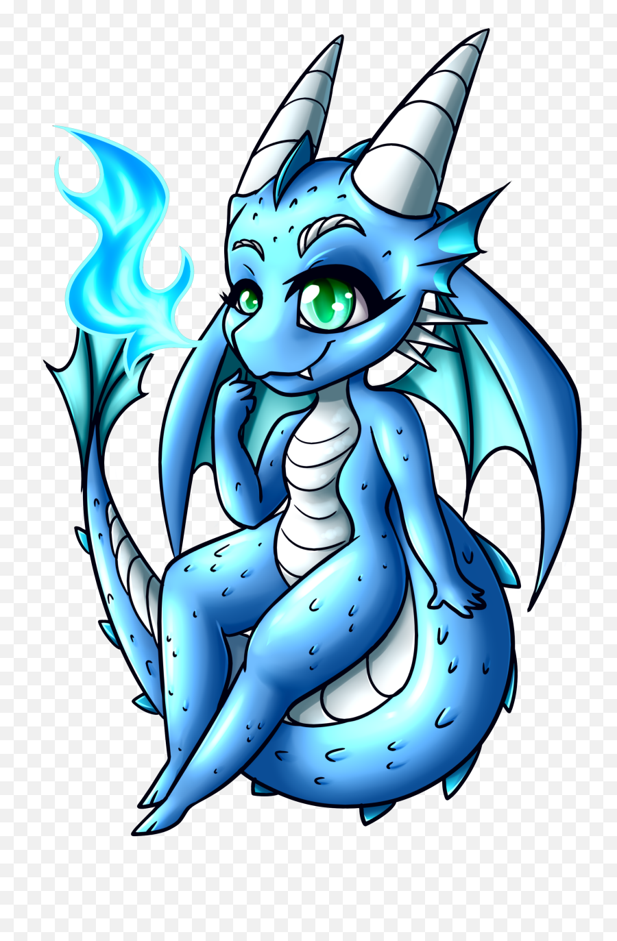 Blue Dragon Artworktee Png