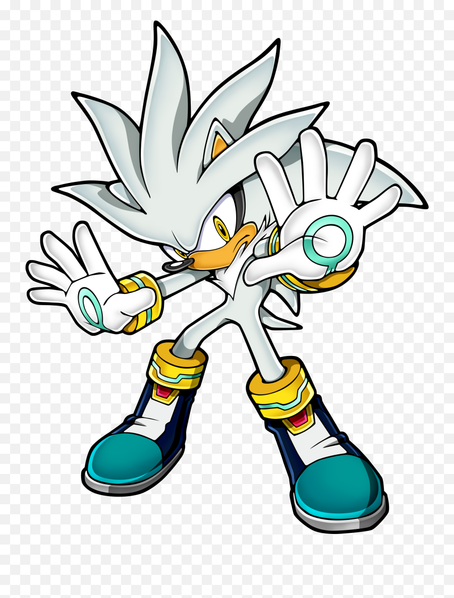 Silver From Sonic The Hedgehog Clipart - Silver The Hedgehog Png,Silver The Hedgehog Png