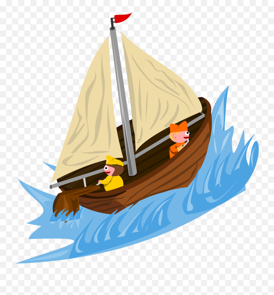 Png - Boat Sailing Clipart Png,Sailboat Png