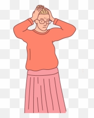 Headache Clipart Free Download Transparent Png Creazilla - Standing,Headache Png
