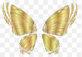 Gold Clipart Butterfly Transparent Free For Png Yellow