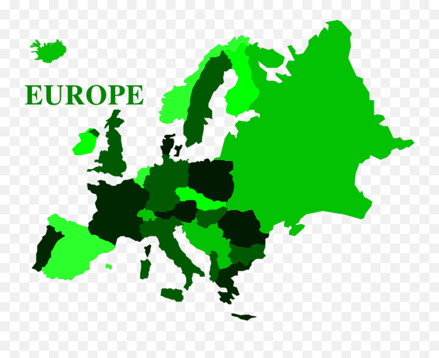 Europe Clipart - Europe Map Clipart Png,Europe Map Png